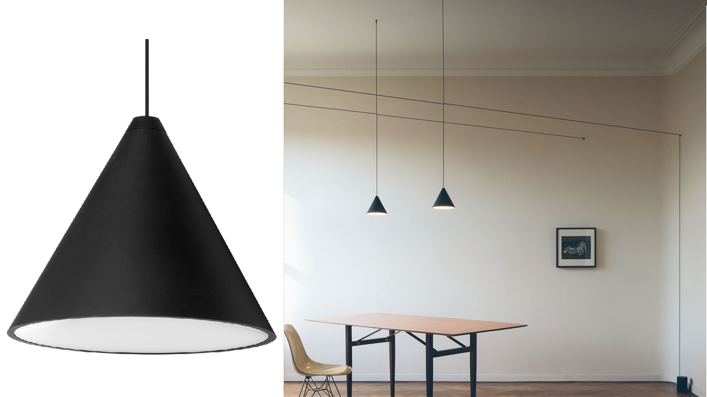 Jak optycznie podzielić pokój Wykorzystaj funkcjonalne i designerskie lampy